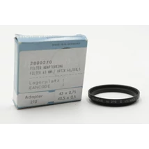 Heliopan szűrőmenetátalakító: 40.5-ről 43mm-re