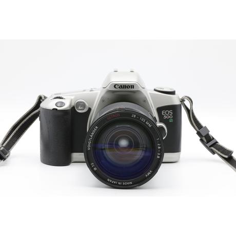 Canon EOS 500N Voigtländer Ultron zoom optikával